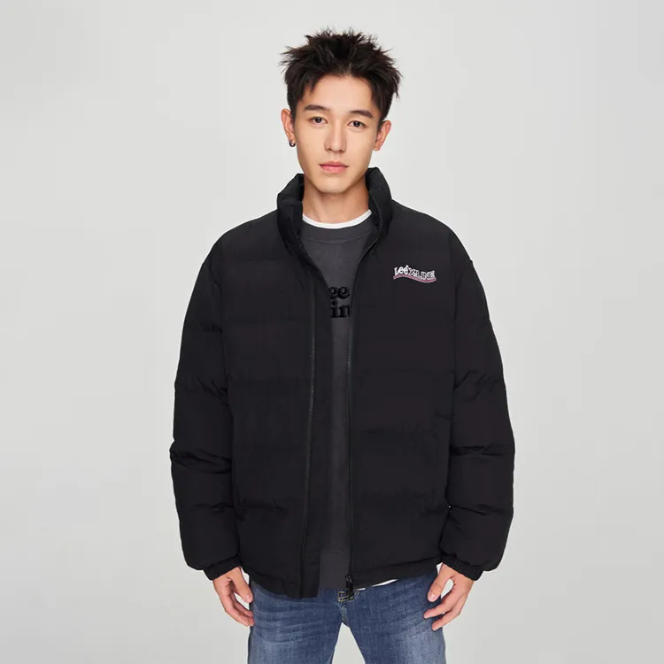 Lee FW24 Puffer Jacket Men's Black-3