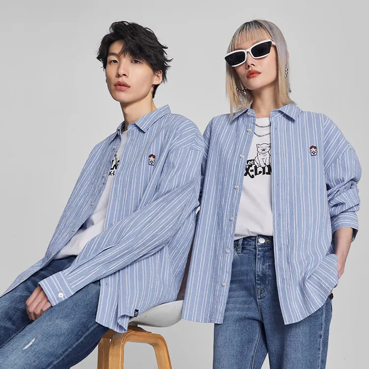 Lee Xline Shirts Unisex Blue-2