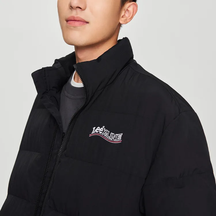 Lee FW24 Puffer Jacket Men's Black-6