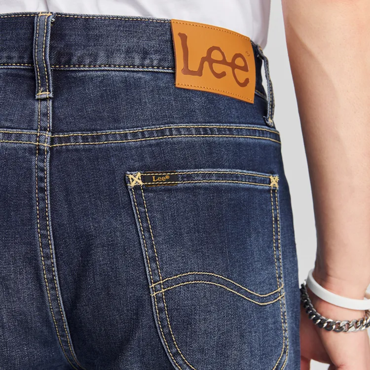 Lee Jeans Men Medium Blue-5