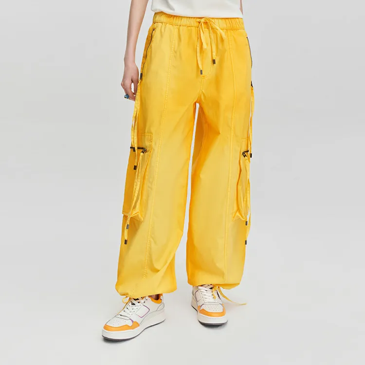 Lee Casual Pants Women's Yellow-2