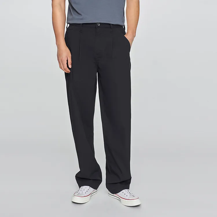 Lee Casual Pants Men Black-3