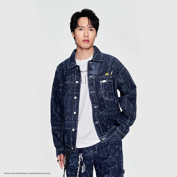 Lee Denim Jackets Men Washed-4
