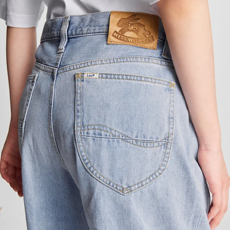 Melting Sadness X Lee Jeans Unisex Light Blue-7