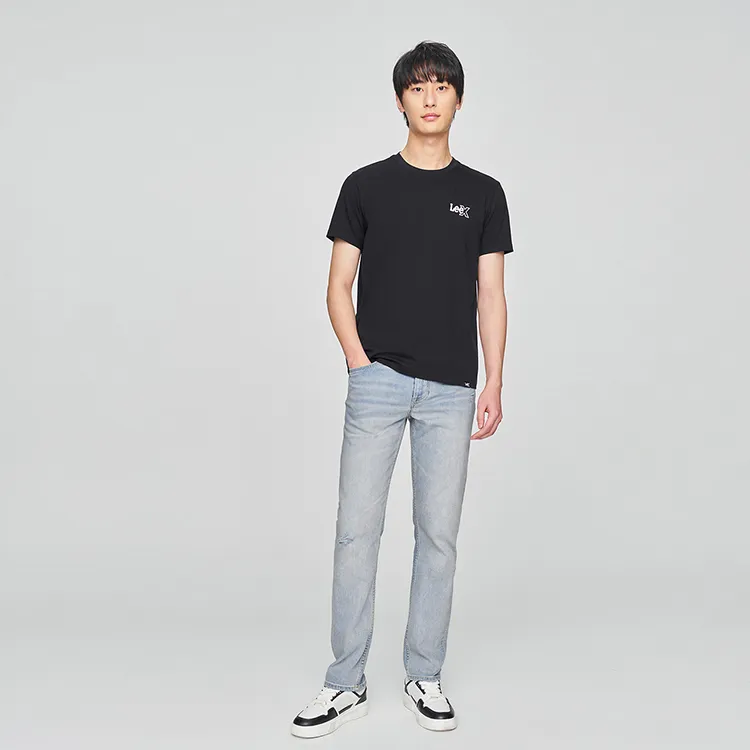 Lee T Shirts Men Black-2