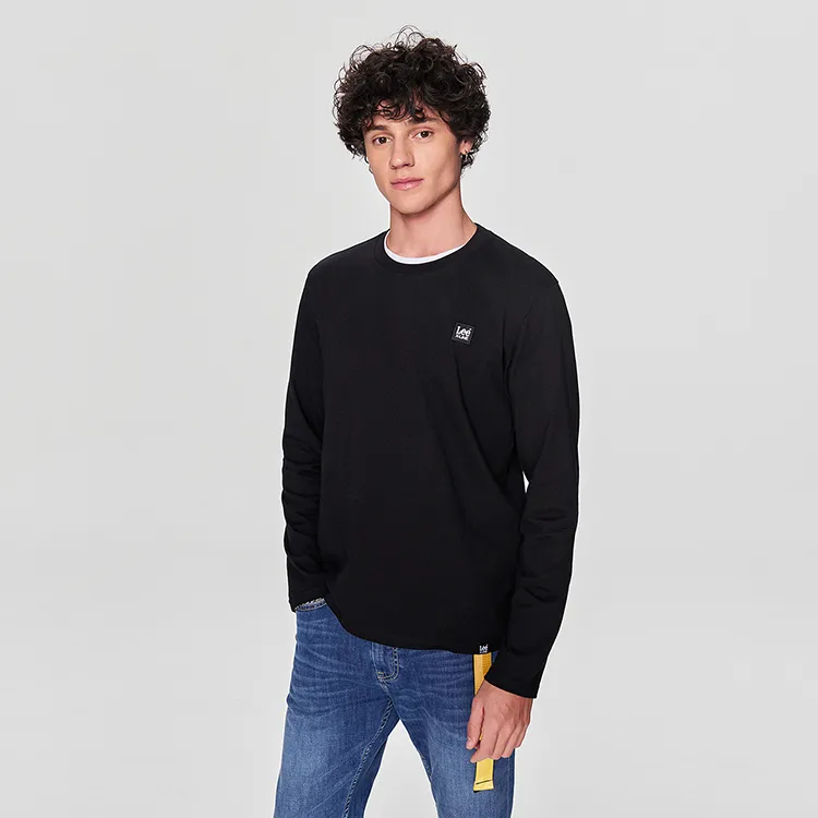 Lee Xline T Shirts Men Black-6