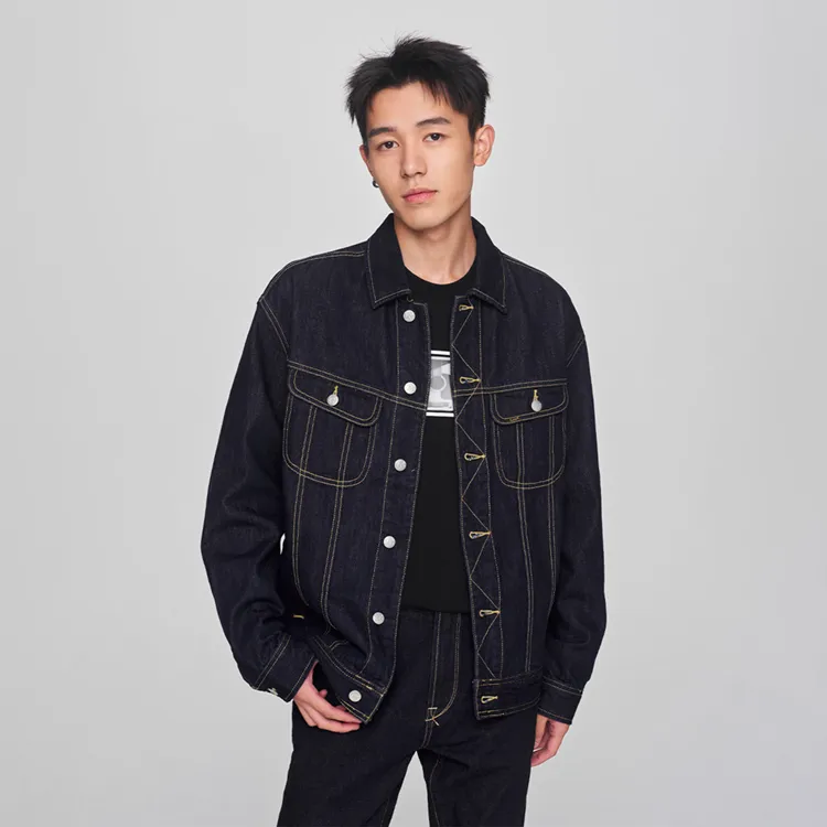 Lee FW24 Denim Jacket Men's Washed-6