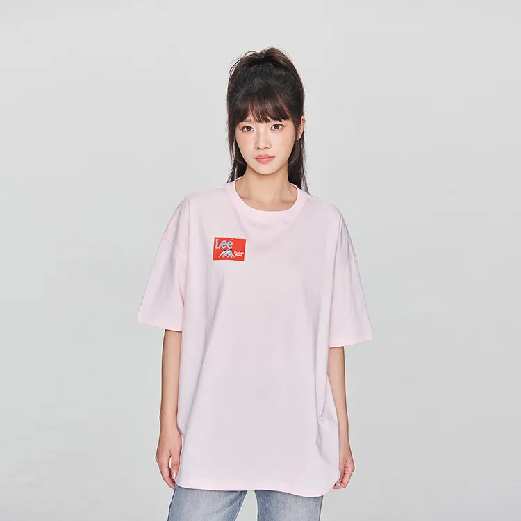 Lee T Shirts Women's Pink-3
