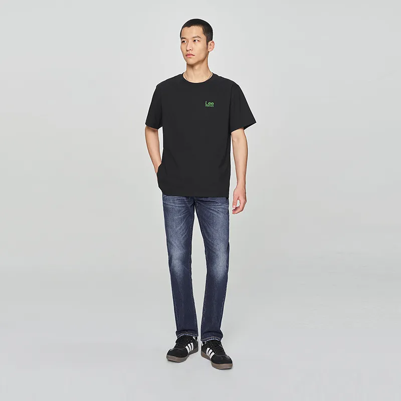 Lee T Shirts Men Black-2