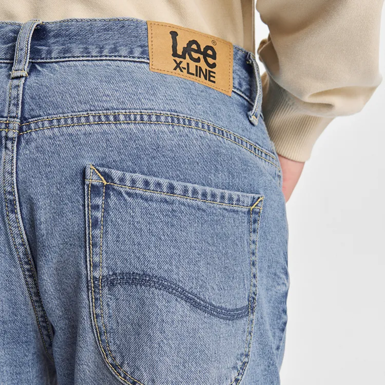 Lee Jeans Men Medium Light Blue-5