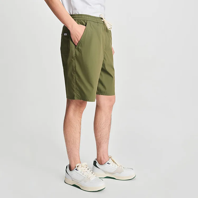 Lee Casual Shorts Men Olive Green-4