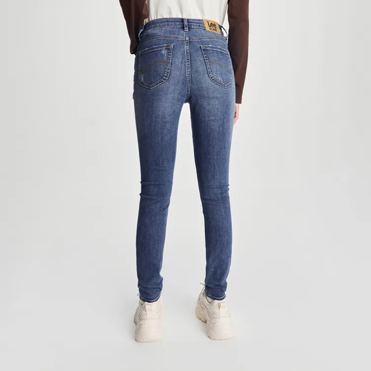 Lee FW24 Jeans Women's Dark Blue-4
