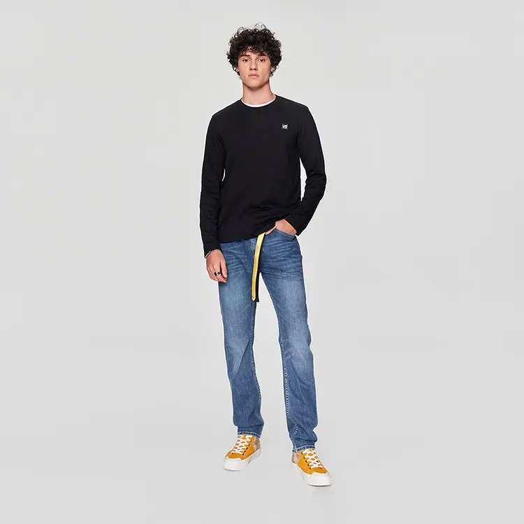 Lee Xline T Shirts Men Black-3