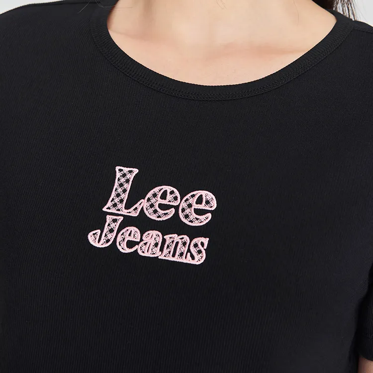 Lee Regular T Shirt Women's Black-5