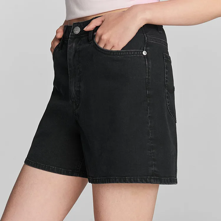 Lee Casual Shorts Women's Black-4