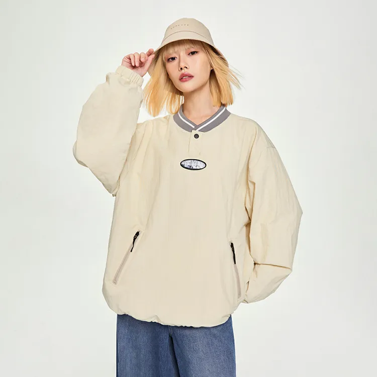 Lee FW23 Sweatshirt Unisex Beige Yellow-4