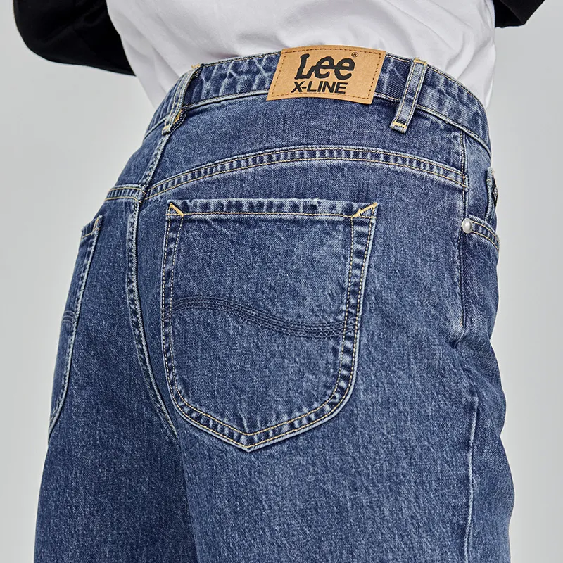 Lee Jeans Women's Medium Dark Blue-4