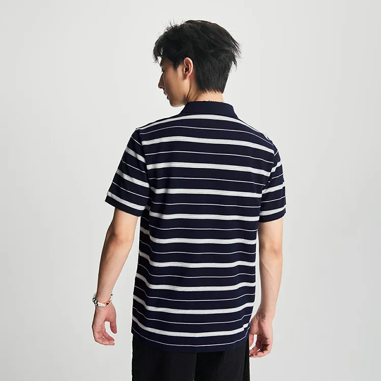 Lee Polo Shirts Men Navy Blue-4