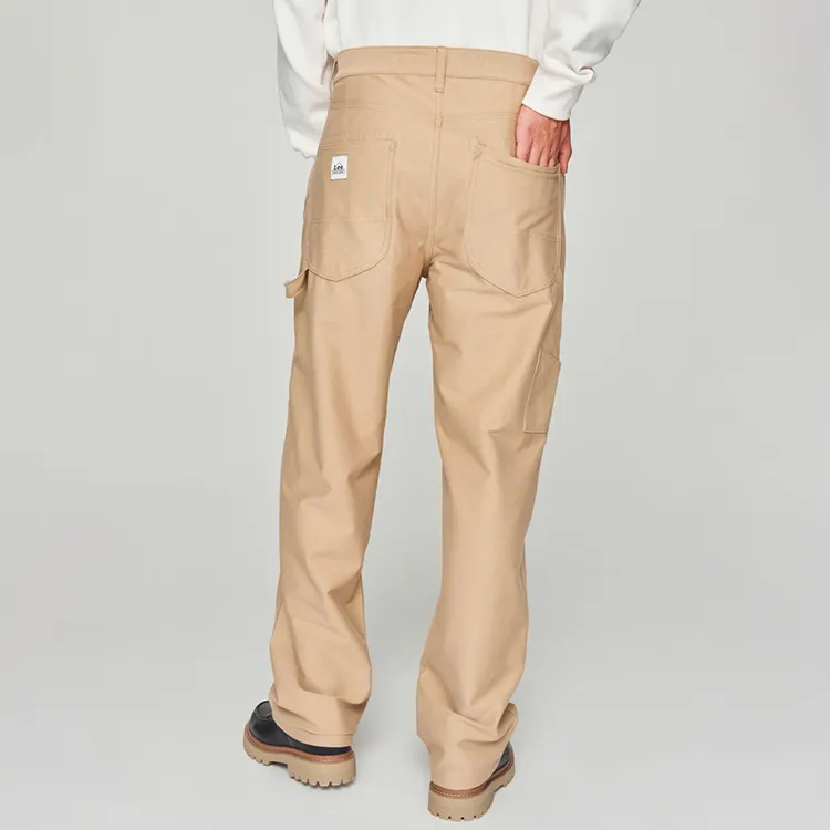 Lee FW24 Casual Pants Men's Khaki-5