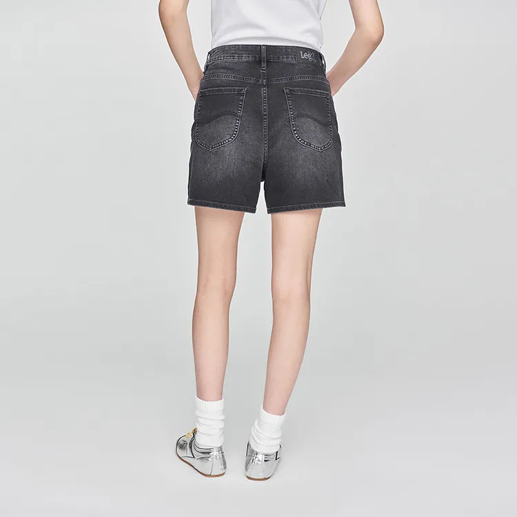 Lee SS25 Shorts Women's Black Gray-6