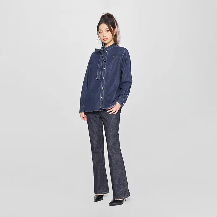 Lee Shirts Women's Dark Blue-2
