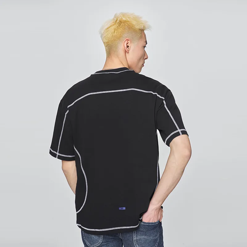 Lee T Shirts Men Black-6