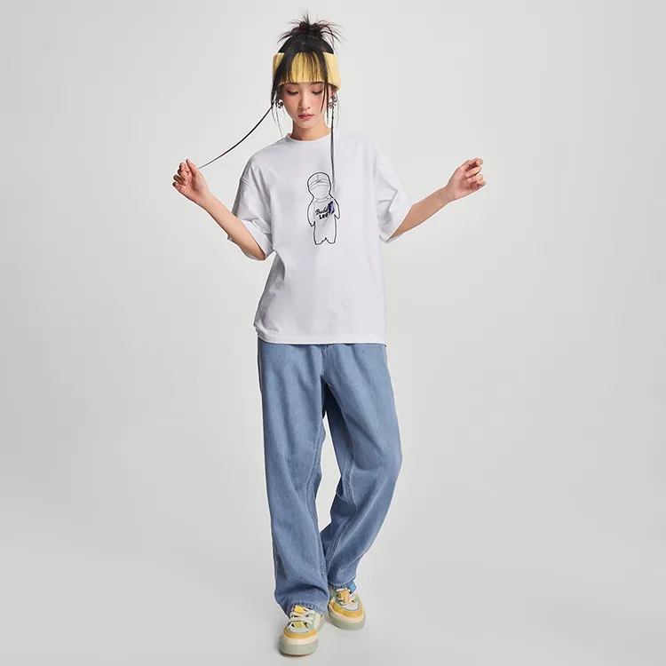 Lee T Shirts Unisex White-3