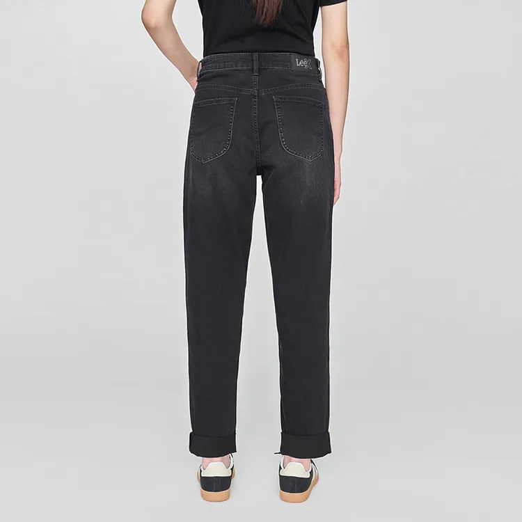 Lee SS25 Jeans Women's Black Gray Color-5