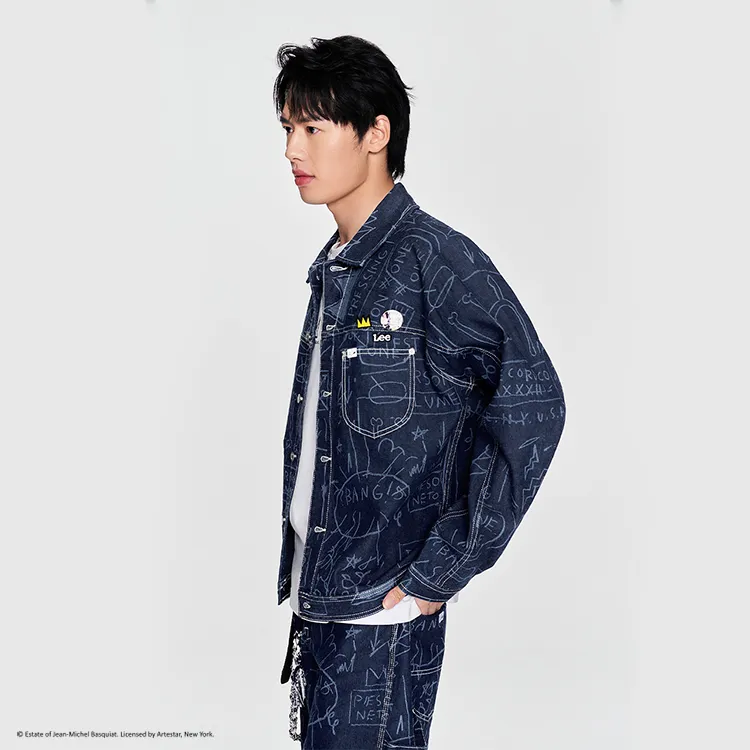 Lee Denim Jackets Men Washed-3