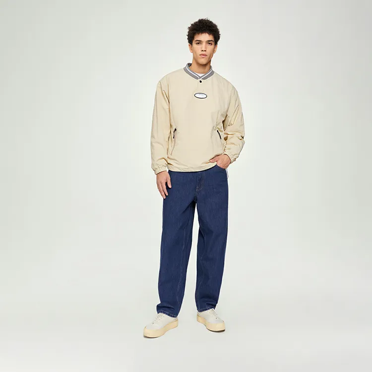 Lee FW23 Sweatshirt Unisex Beige Yellow-5