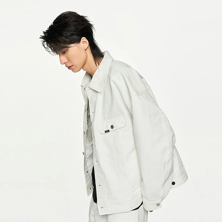 Lee Jackets Men Ivory-4