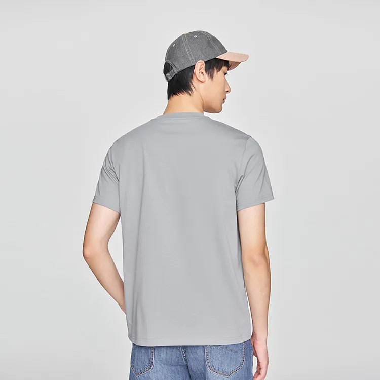Lee T Shirts Men Lime Gray-6