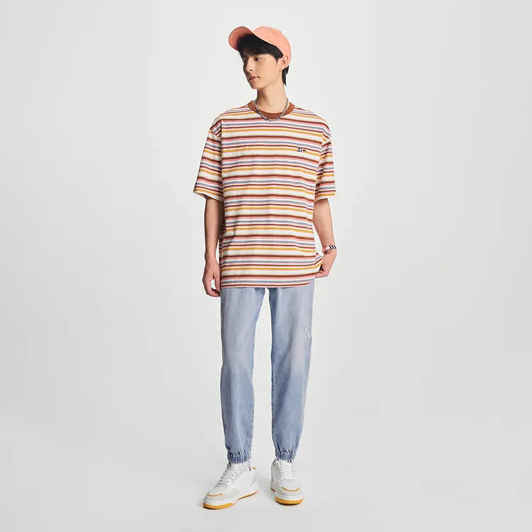 Lee T Shirts Men Brown-4