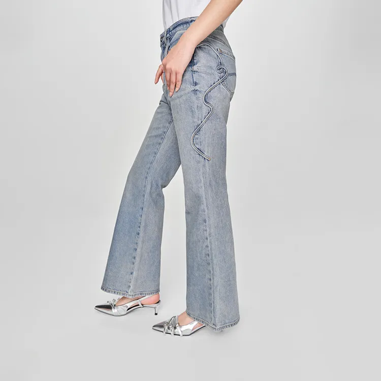 Lee Jeans Women's Light Blue-4