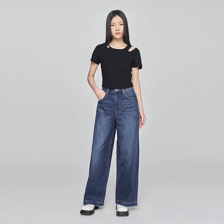 Lee Jeans Women's Medium Dark Blue-2