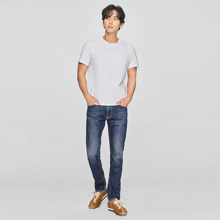 Lee T Shirts Men White-2