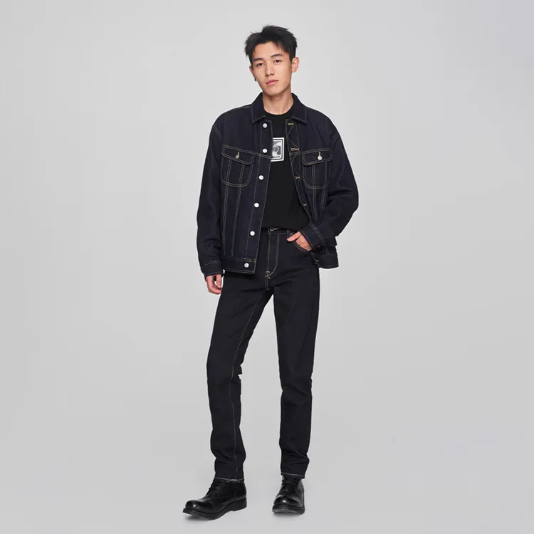 Lee FW24 Denim Jacket Men's Washed-2