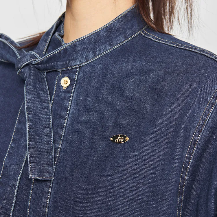 Lee Shirts Women's Dark Blue-5