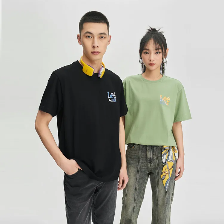 Lee T Shirts Unisex Green-2