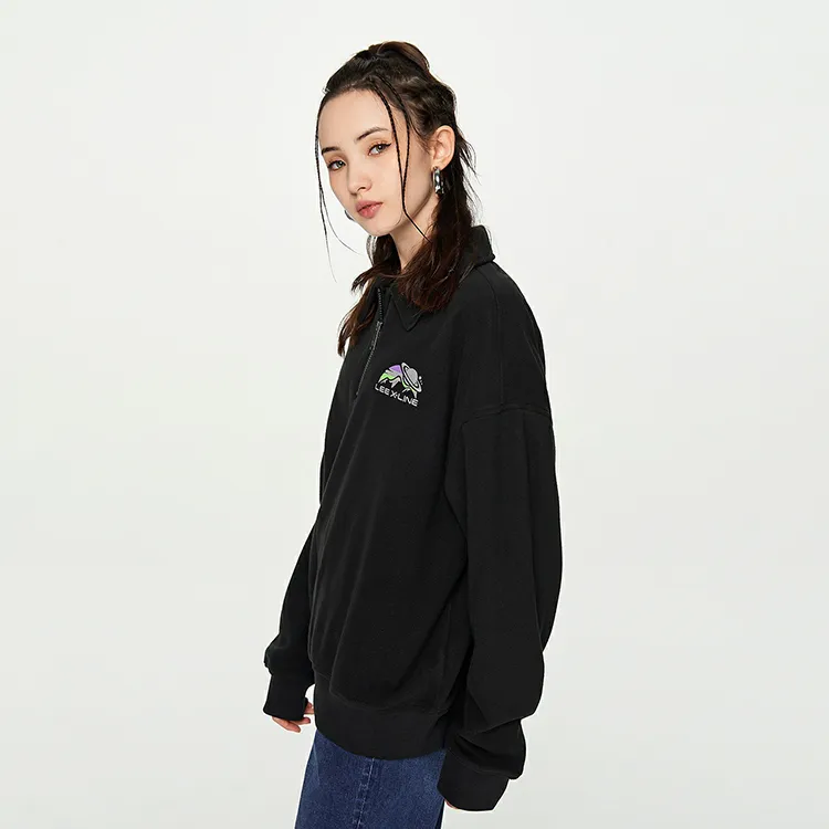 Lee FW23 Sweatshirt Unisex Black-6