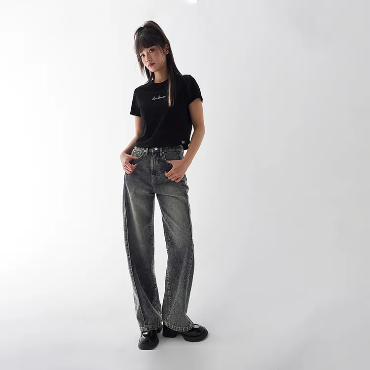 Lee SS25 Jeans Women's Vintage Dark Blue-2
