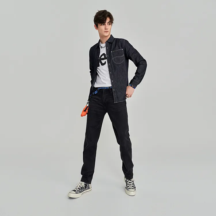 Lee Shirts Men Washed-3