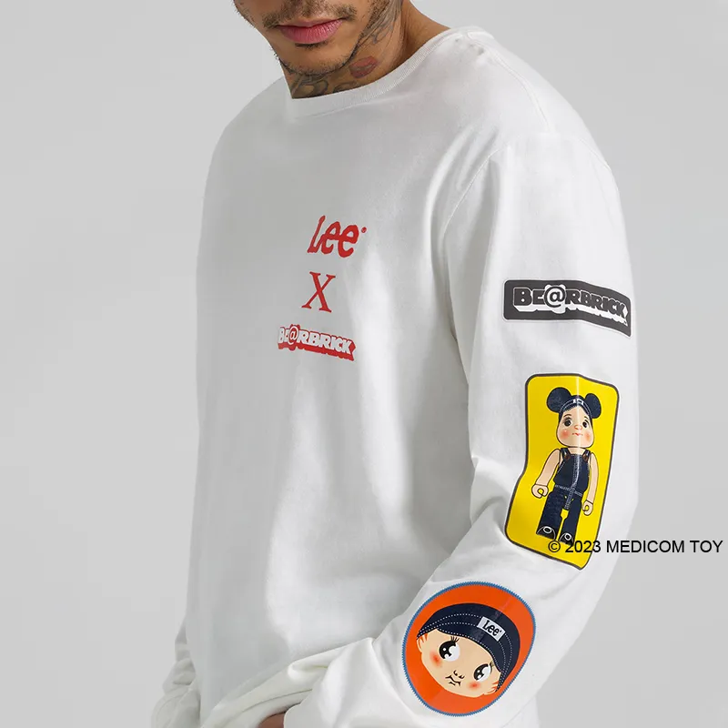 Be@rbrick X Lee T Shirts Men White-6
