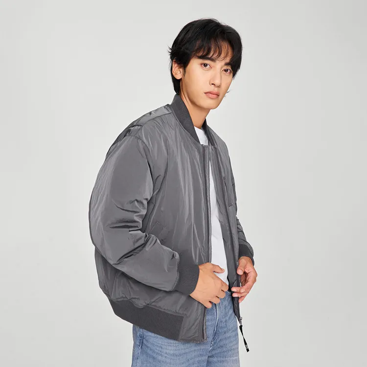 Lee FW24 Down Jacket Men's Iron Gray-5