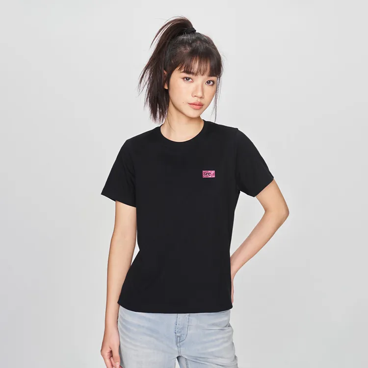 Lee SS25 Regular T-Shirt Women's Black-4