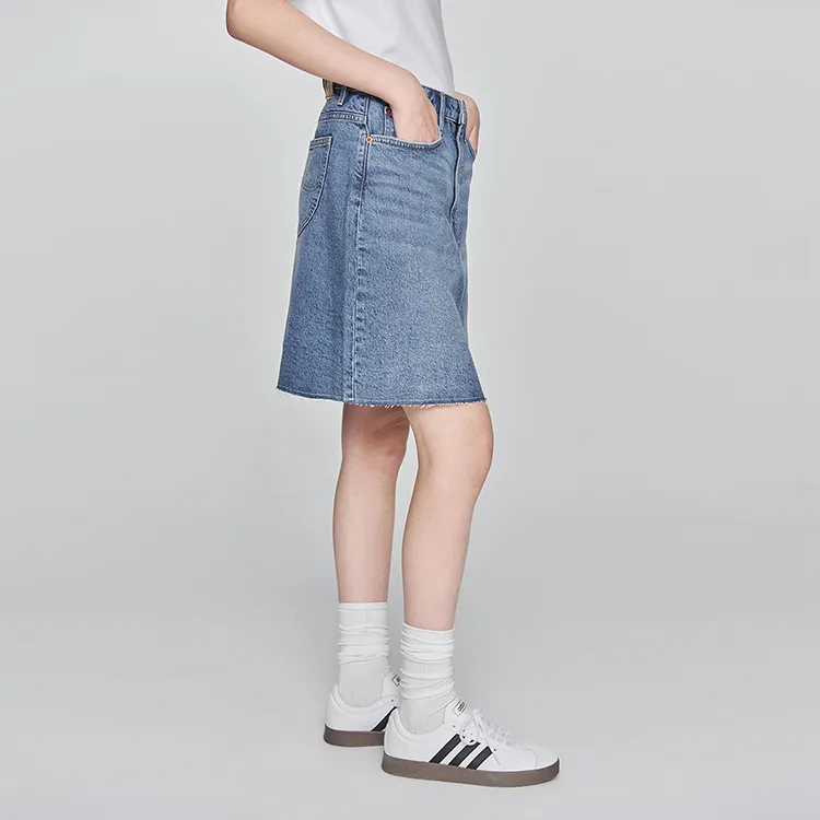Lee SS25 Denim Short Skirts Women's-4