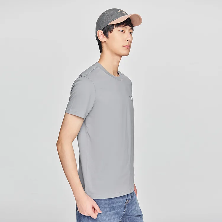 Lee T Shirts Men Lime Gray-4