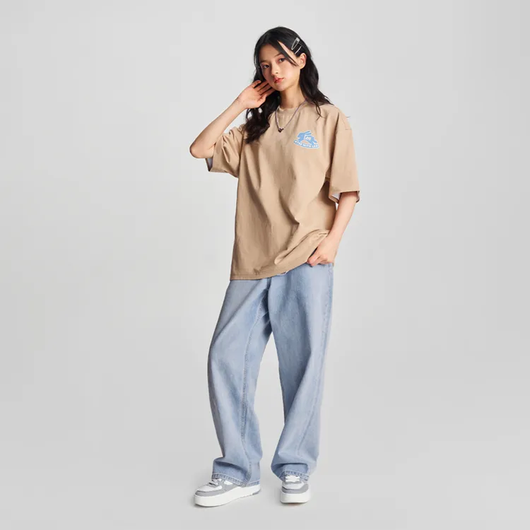 Melting Sadness X Lee T Shirts Unisex Khaki-5