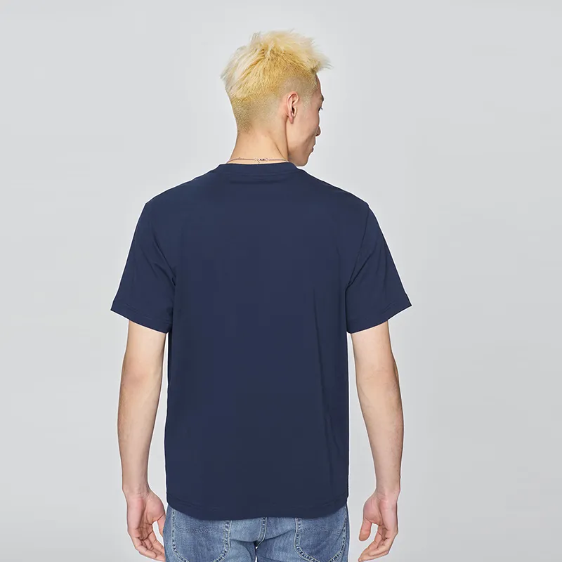 Lee T Shirts Men Dark Navy Blue-5