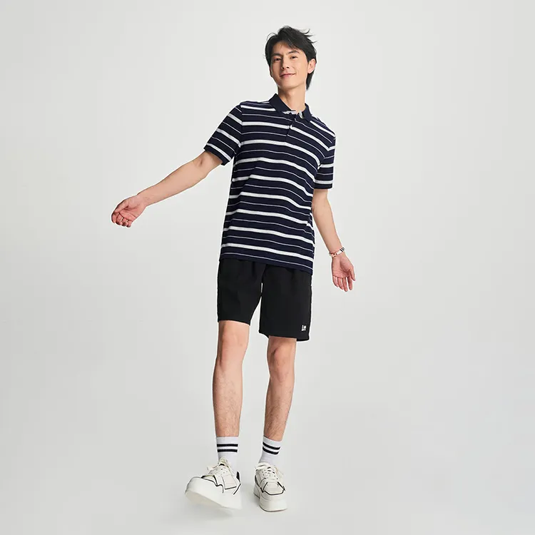 Lee Polo Shirts Men Navy Blue-2